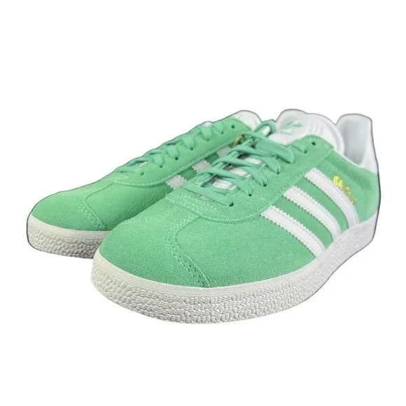 Adidas Originals Gazelle Green White Suede Shoes HQ4410 Women's Size 7 - 9.5 - Picture 6 of 9